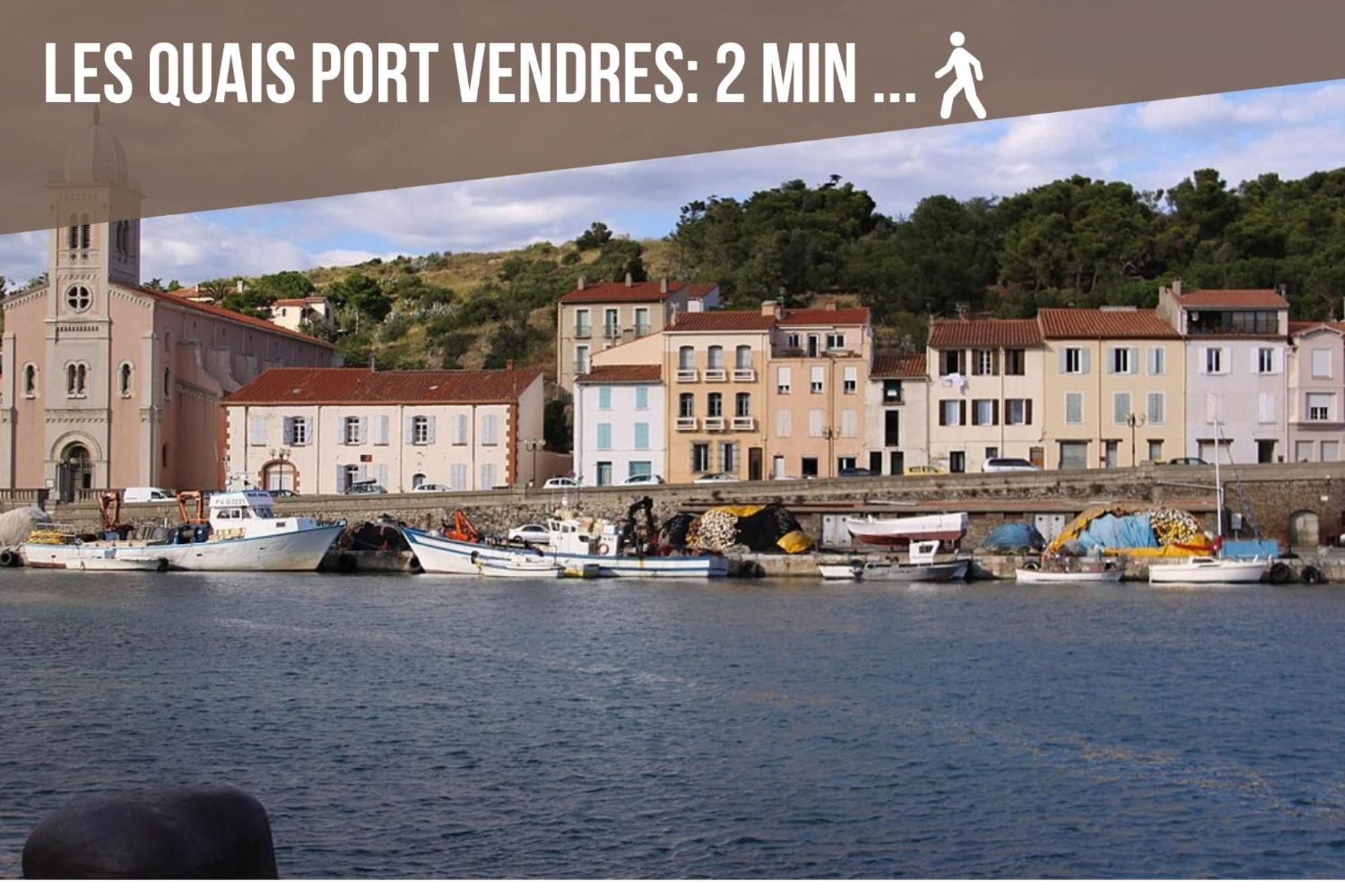 Le Belveze, Emplacement Central Et Calme Port Vendres Luaran gambar